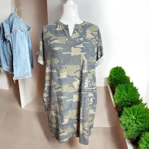 Jodifl casual camo dress, size S - Picture 2 of 5
